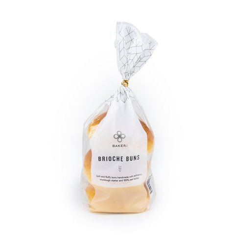 Bakeri Brioche Burger Buns (Per Pack) 3 Pieces 220g