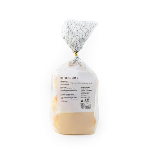 Bakeri Brioche Burger Buns (Per Pack) 3 Pieces 220g