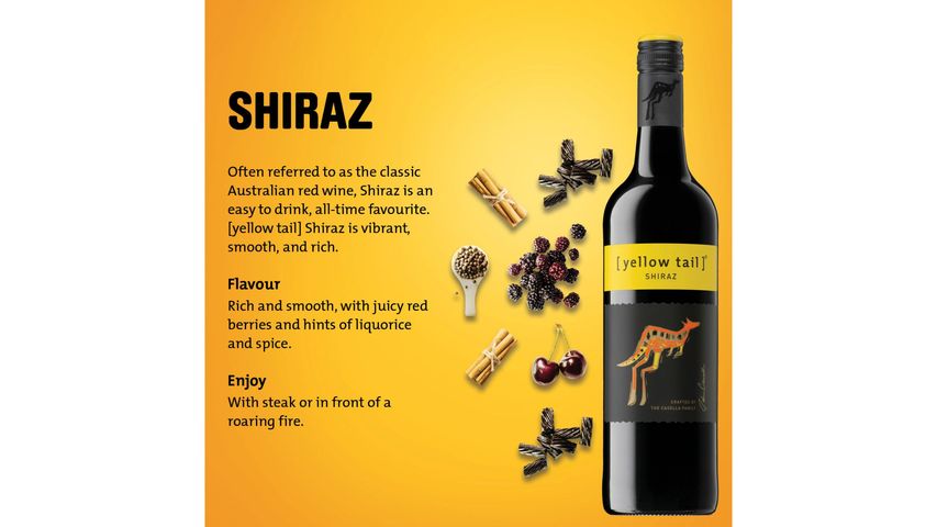Yellow Tail Shiraz 750ml