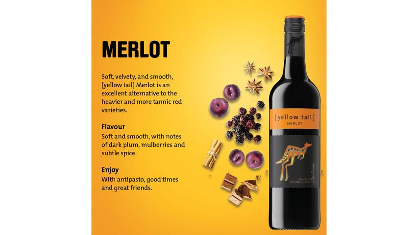 Yellow Tail Merlot 750ml