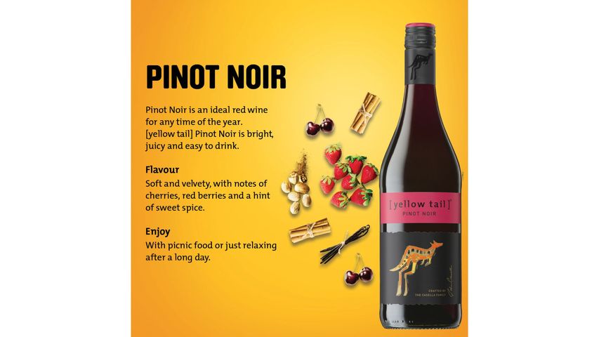 Yellow Tail Pinot Noir 750ml