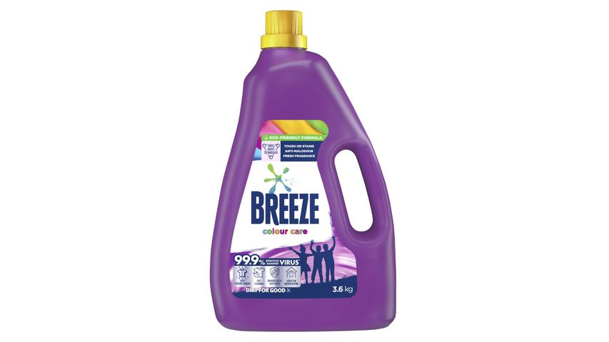 Breeze Liquid Detergent - Colour Care 3.6kg