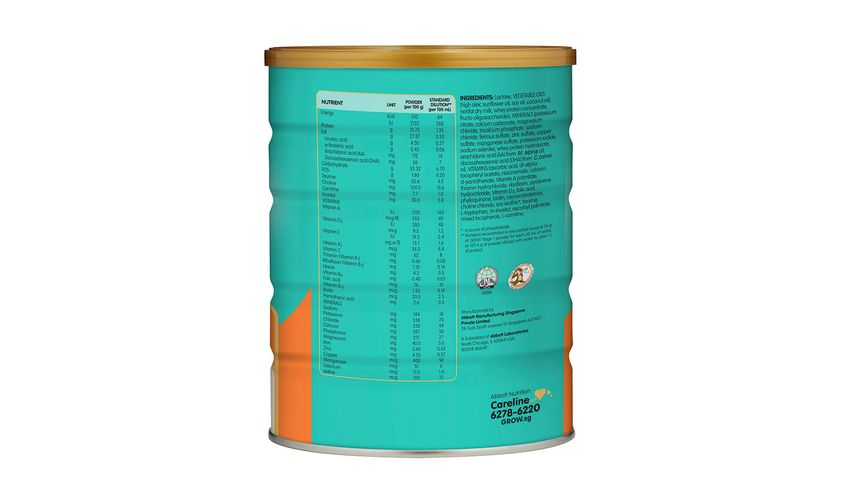Grow Stage 1 Baby Infant Formula (0-12 Months) 900g