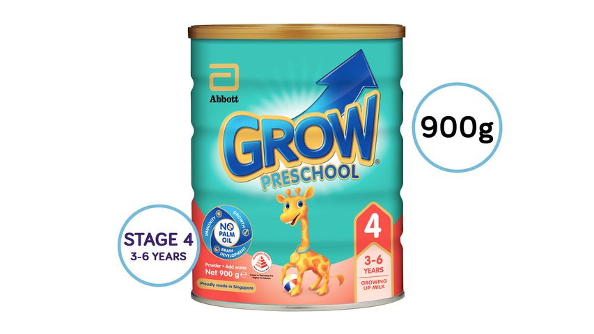 Grow Stage 4 Preschool Growing Up Milk (3-6 Years) 900g