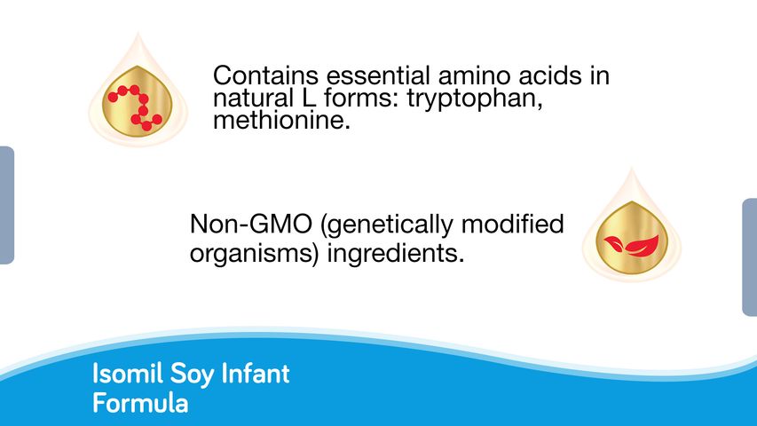 Isomil Stage 1 Soy Infant Formula (0-6 Months) 850g