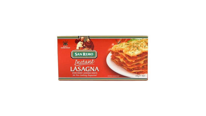 San Remo Instant Lasagna 250g