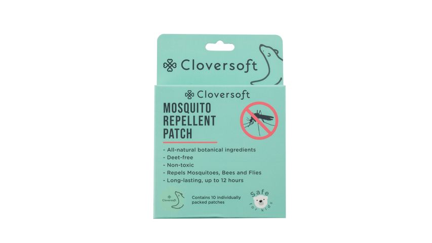Cloversoft Mosquito & Garden Insects Repellent Patch 10s