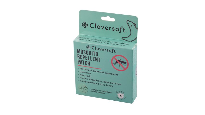 Cloversoft Mosquito & Garden Insects Repellent Patch 10s