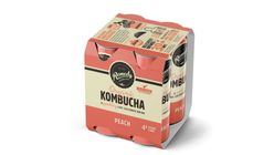Remedy Kombucha Multipack Peach 4 x 250ml