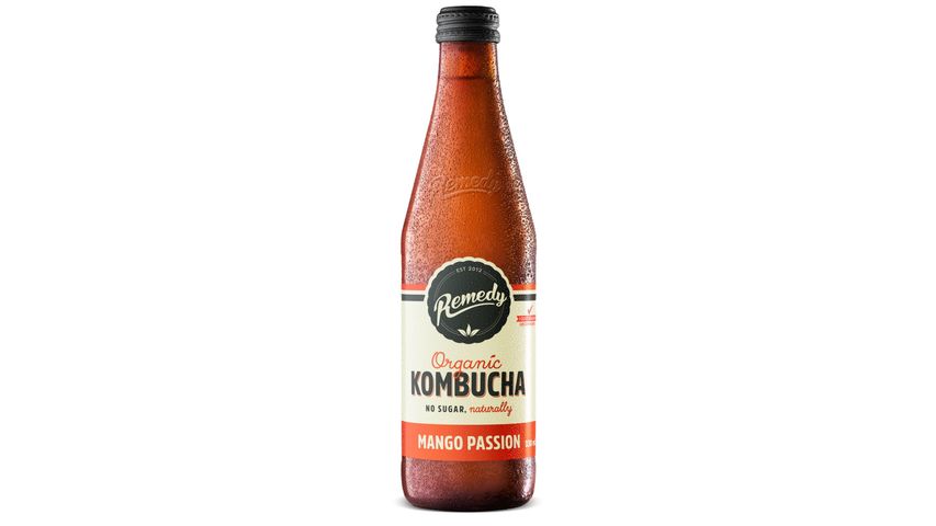 Remedy Kombucha Mango Passion 330ml