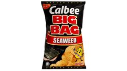 Calbee Big Bag Potato Chips Seaweed 180g