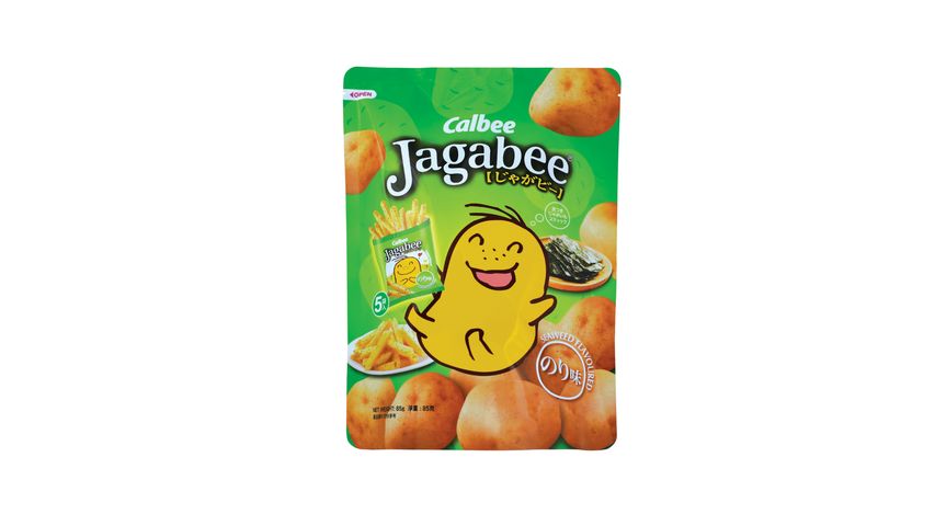 Calbee Seaweed Jagabee Potato Sticks Pack 5s x 17g