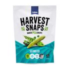 Calbee Harvest Snaps Seaweed Baked Pea Crisps 93g