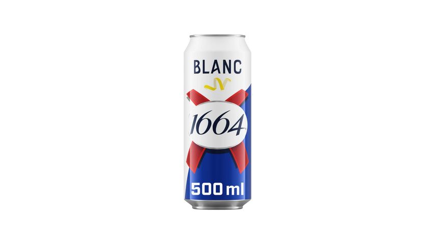 Kronenbourg 1664 Blanc Wheat Beer Can 500ml