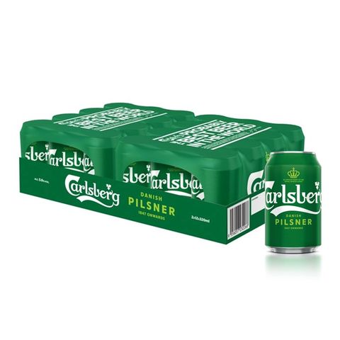 Carlsberg Pilsner Can 24s x 320ml