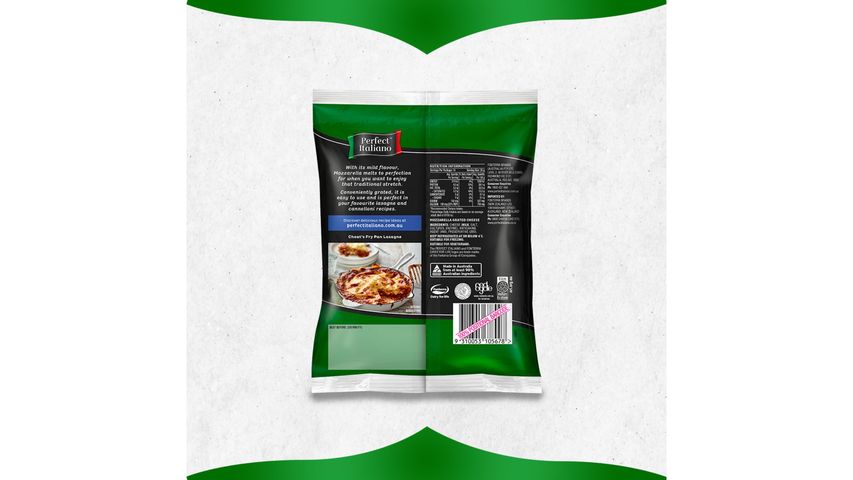Perfect Italiano Mozzarella Grated Cheese 250g