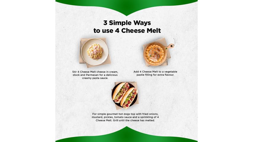 Perfect Italiano Grated 4 Cheese Melt 450g