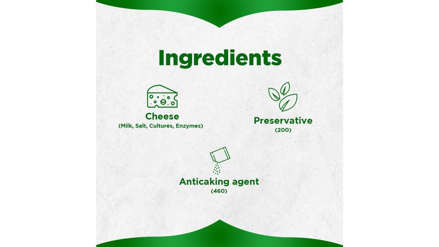 Perfect Italiano Grated Mozzarella Cheese 450g