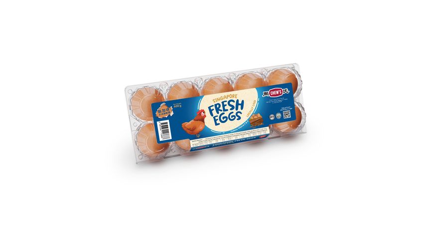 Chew's Fresh Brown Eggs with Vitamin E 10s x 60g