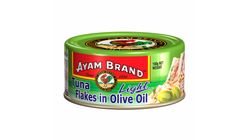 Ayam Brand Tuna Flakes in Olive Oil - Light 150g