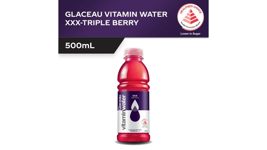 Glaceau Vitamin Water XXX-Triple Berry 500ml