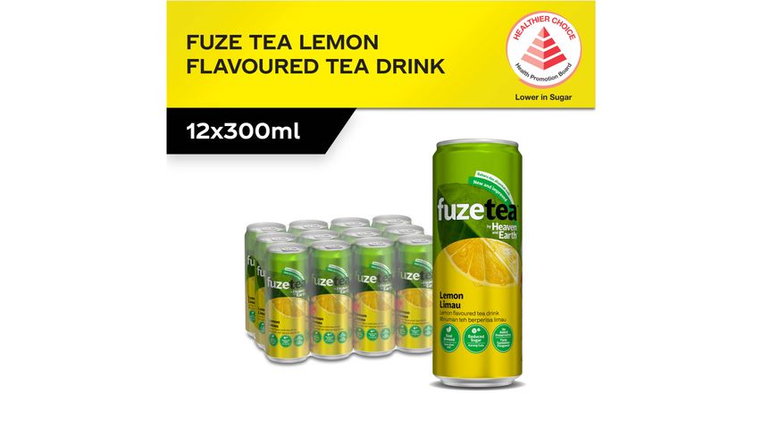 Fuze Tea Ice Lemon Tea 12 x 300ml (Carton)