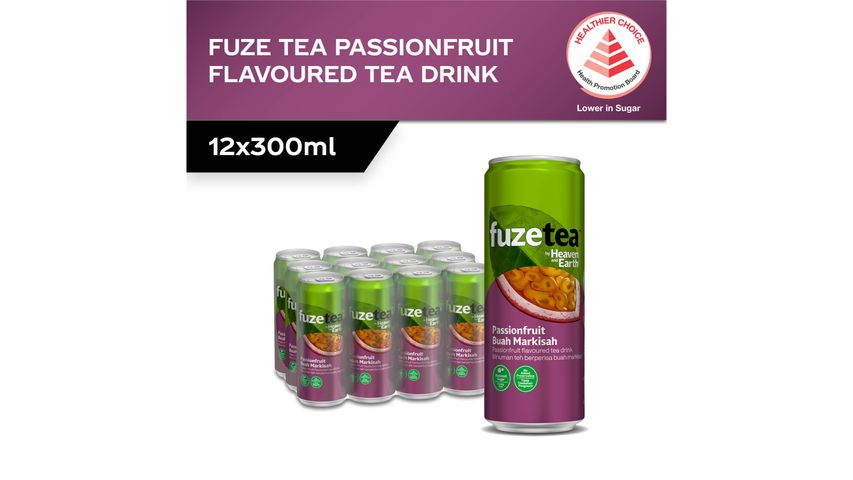 Fuze Tea Ice Passionfruit Tea 12 x 300ml (Carton)