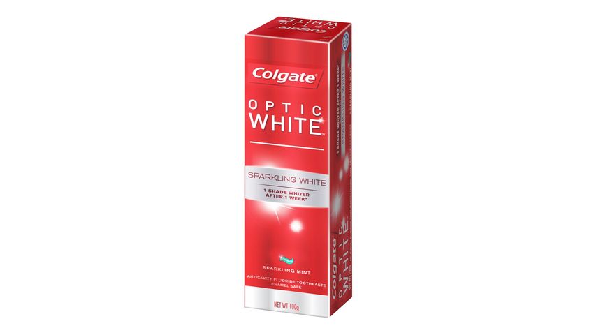 Colgate Toothpaste Optic White Sparkling Mint Whitening 100g