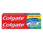 Colgate Triple Action Original Mint Toothpaste Value Pack 2pcs x 175g