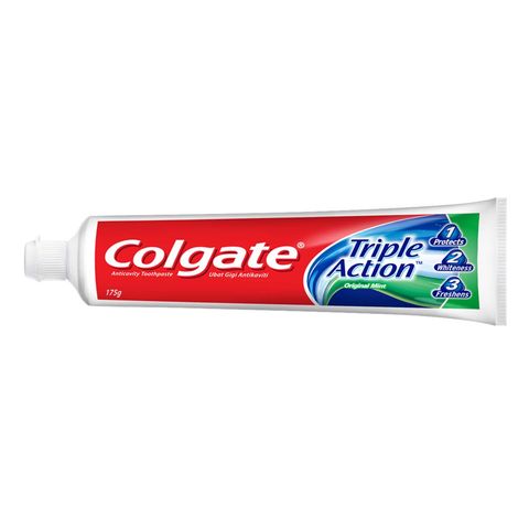 Colgate Toothpaste - Triple Action Original Mint 175g x 2