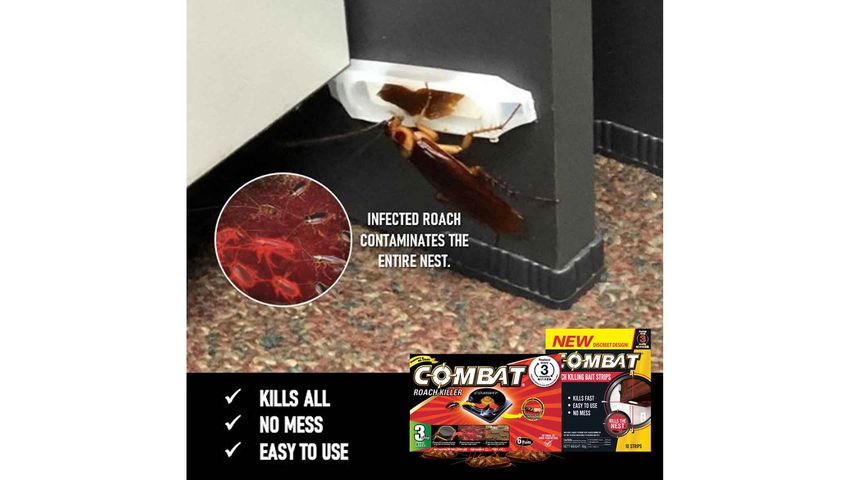 Combat Roach Killer Bait Stations 6pcs x 2g