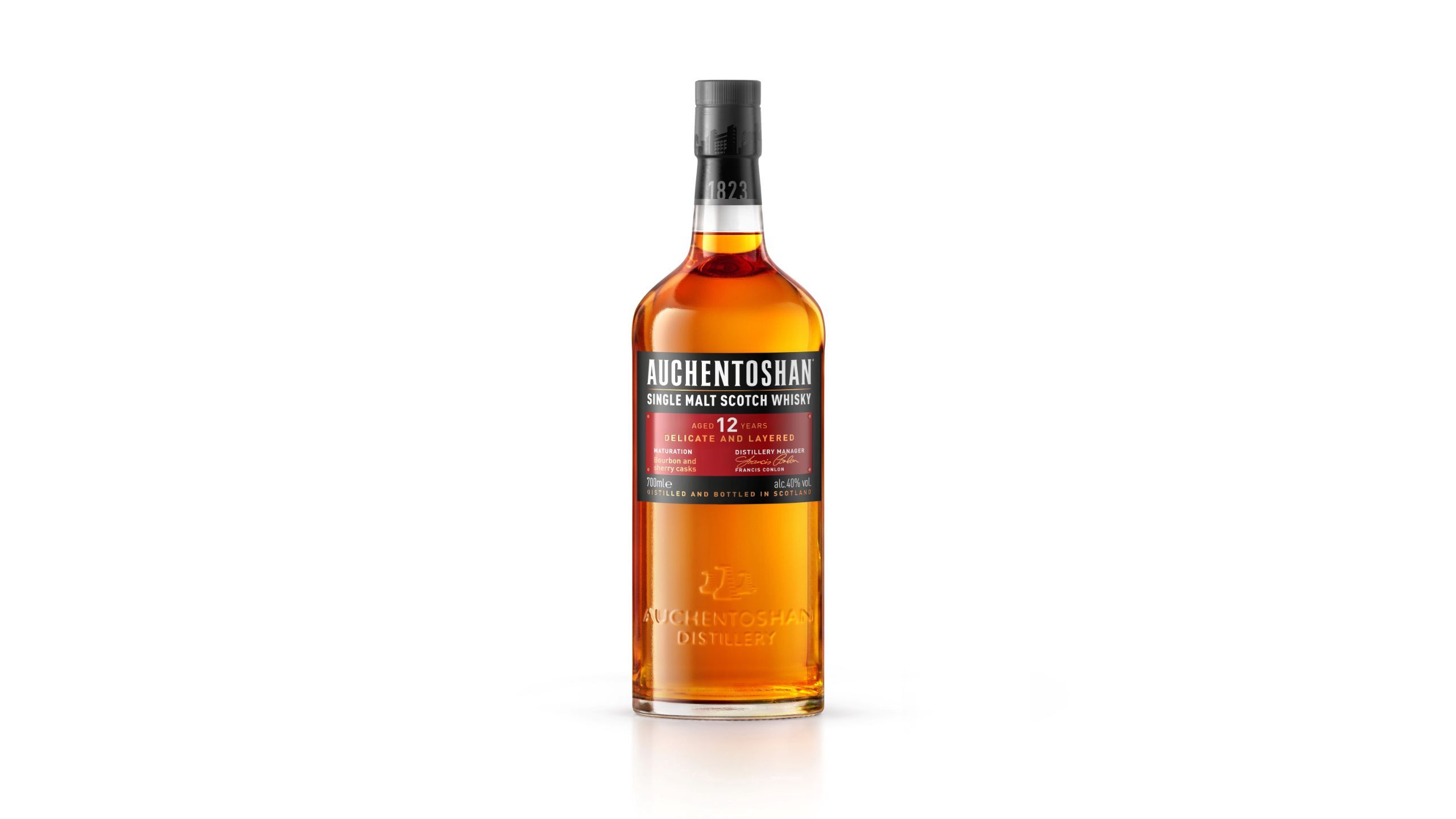 Auchentoshan 12 Years Old Double Cask Single Malt Scotch Whisky