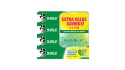 Darlie Double Action Toothpaste - Original Strong Mint 175g x 4