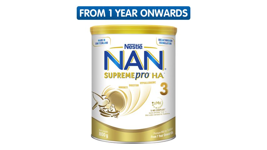 Nan Supreme Pro HA 3 Growing Up Milk 800g