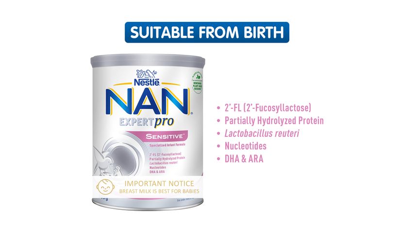 NAN Sensitive Specialized Infant Formula (for Colic) 800g