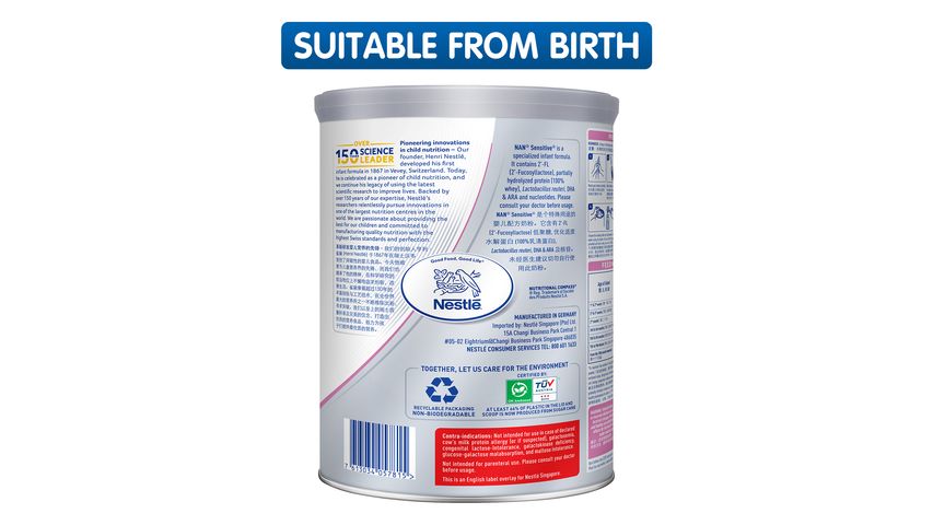 NAN Sensitive Specialized Infant Formula (for Colic) 800g