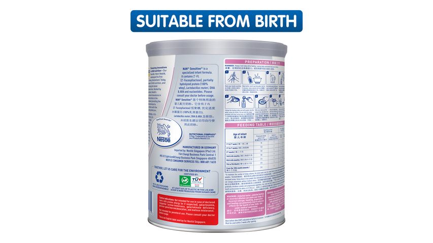 NAN Sensitive Specialized Infant Formula (for Colic) 800g