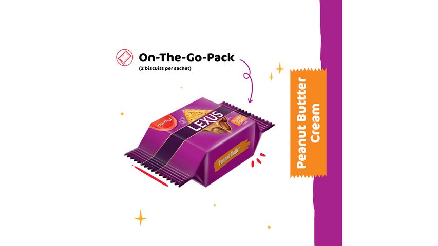 Munchy's Lexus Peanut Butter Cracker Sandwich 190g