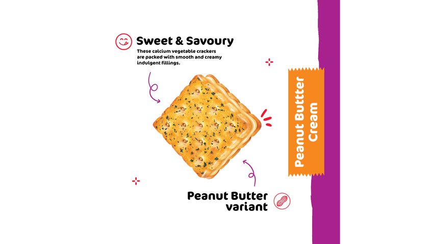 Munchy's Lexus Peanut Butter Cracker Sandwich 190g