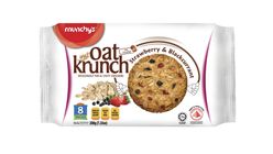 Munchy's Oat Krunch Strawberry & Blackcurrant Cookie 208g