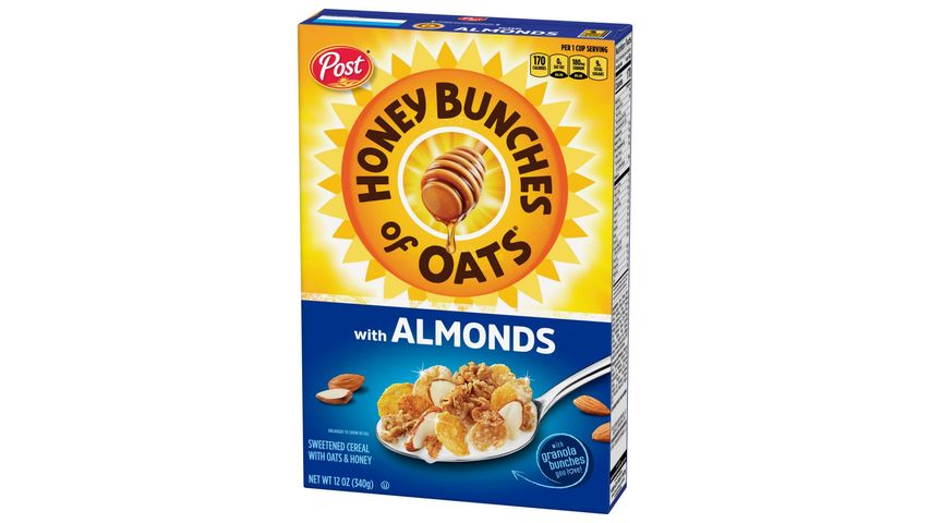 Post Honey Bunches of Oats with Almonds Cereal 340g