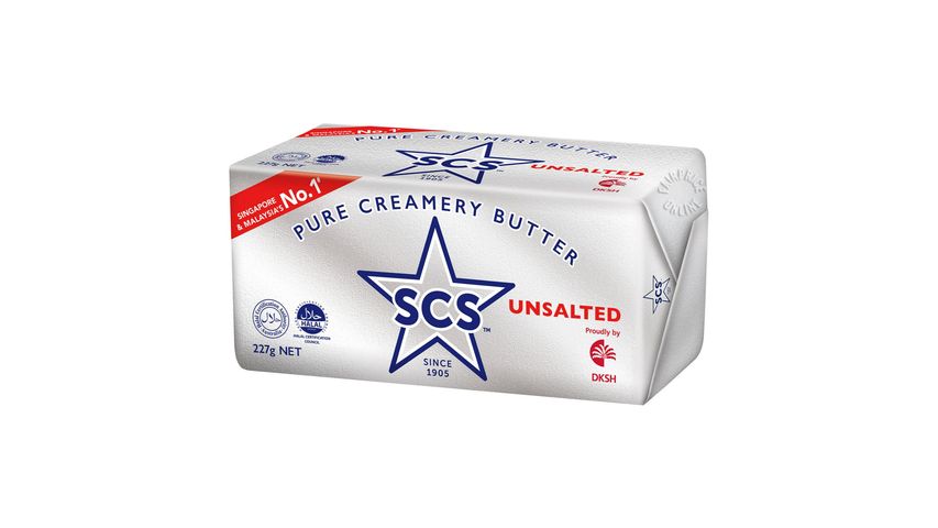 SCS Unsalted Butter 227g