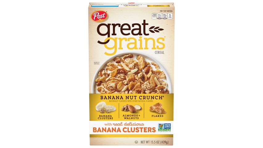 Post Banana Crunch Cereal 439g