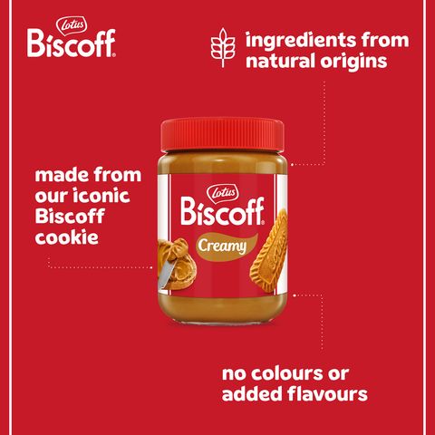 Lotus Biscoff Smooth Biscuit Spread 400g