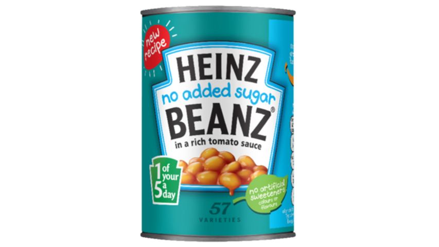 Heinz No Sugar Added Baked Beans 415g