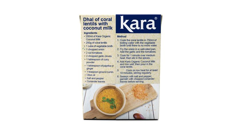 KARA Organic Coconut Milk 200ml (No Additives)