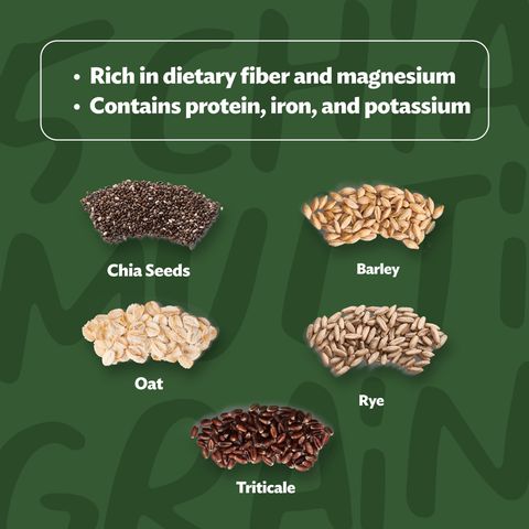 Quaker Oats Chia Multigrain Mixed Instant Oatmeal 420g