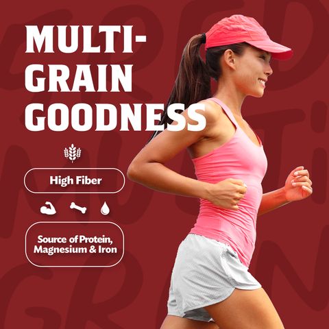 Quaker Oats 5 Red Multigrain Mixed Instant Oatmeal 480g