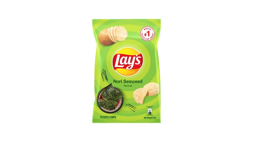 Lay's Nori Seaweed Potato Chips 50g