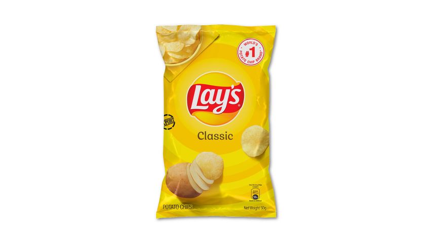 Lay's Classic Potato Chips 50g